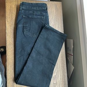 Women’s NYDJ Marilyn Straight Black Jeans size 10p